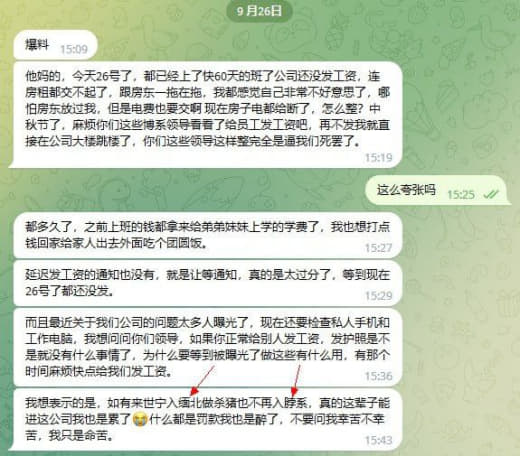 如有来世宁入缅北做杀猪也不再入脖系做狗推